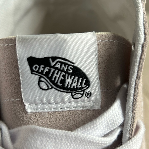 Vans Beige Hi-top Shoes Sz 13 Men’s - Picture 10 of 14